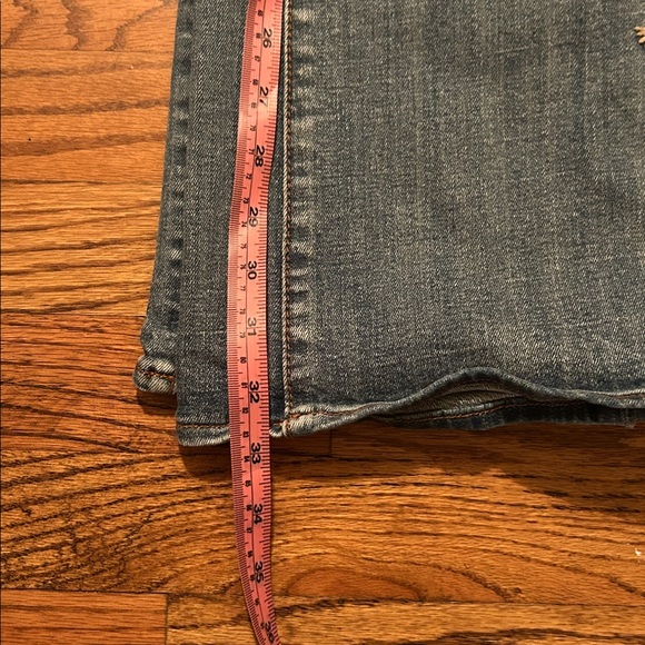 Driftwood Women’s 28 The Kelly Cotton Blend Floral Embroidered Classic Fit Jeans - Picture 16 of 16